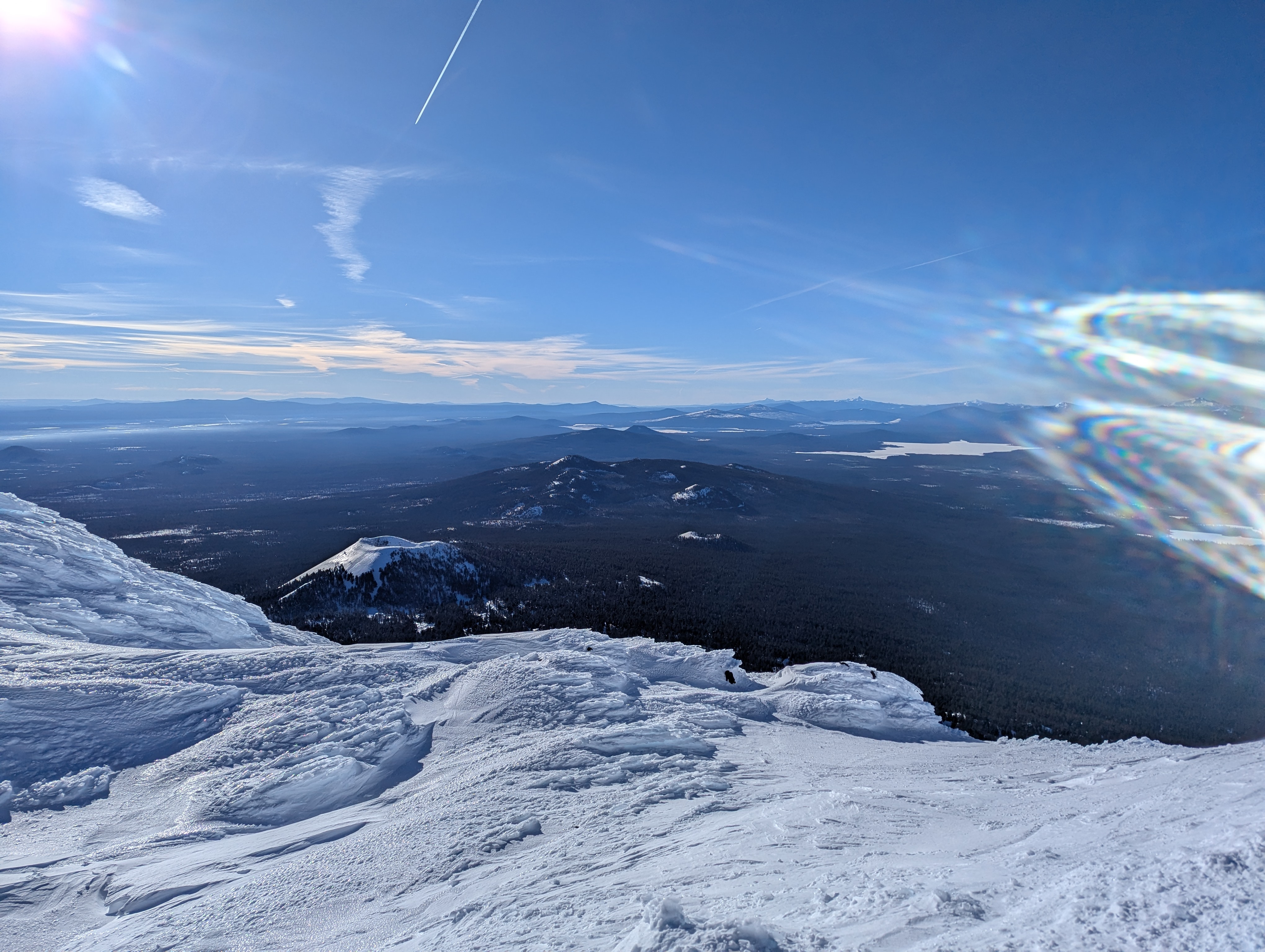 Views off the Mt. Bachelor Summit