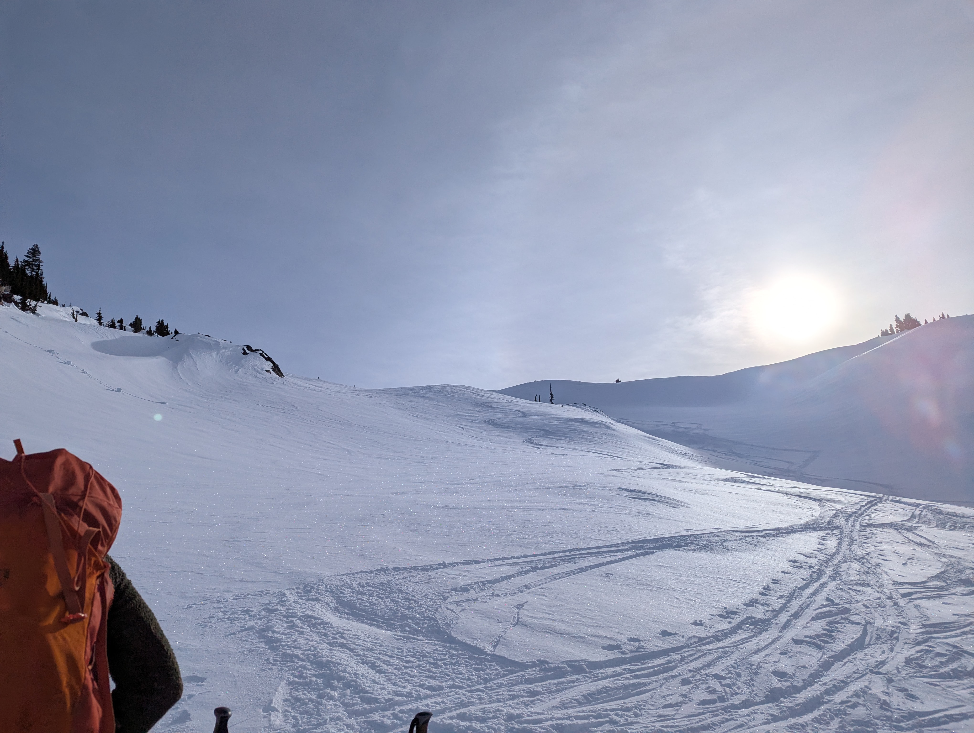 More ski tracks