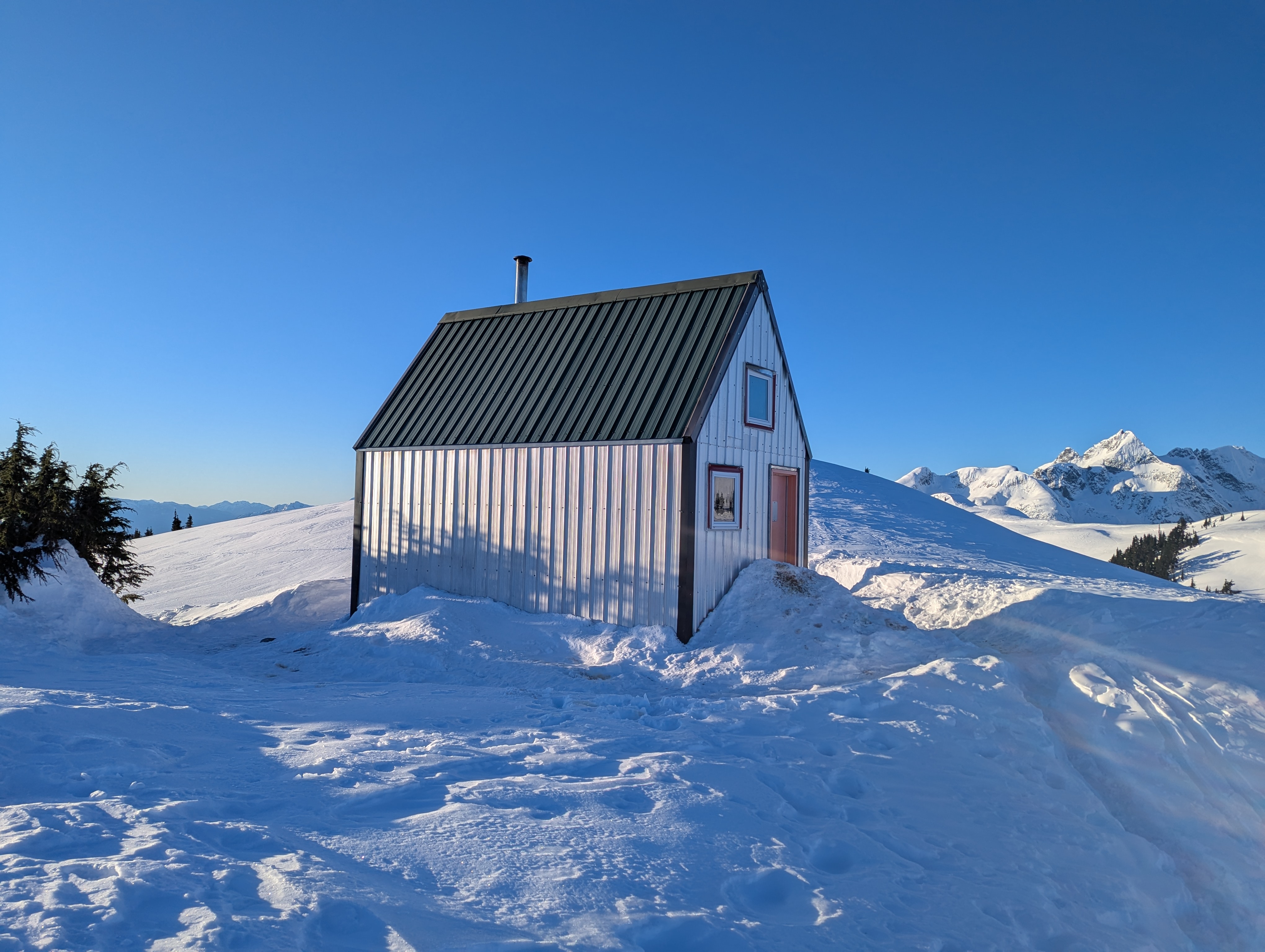 The Brew Hut in the morning