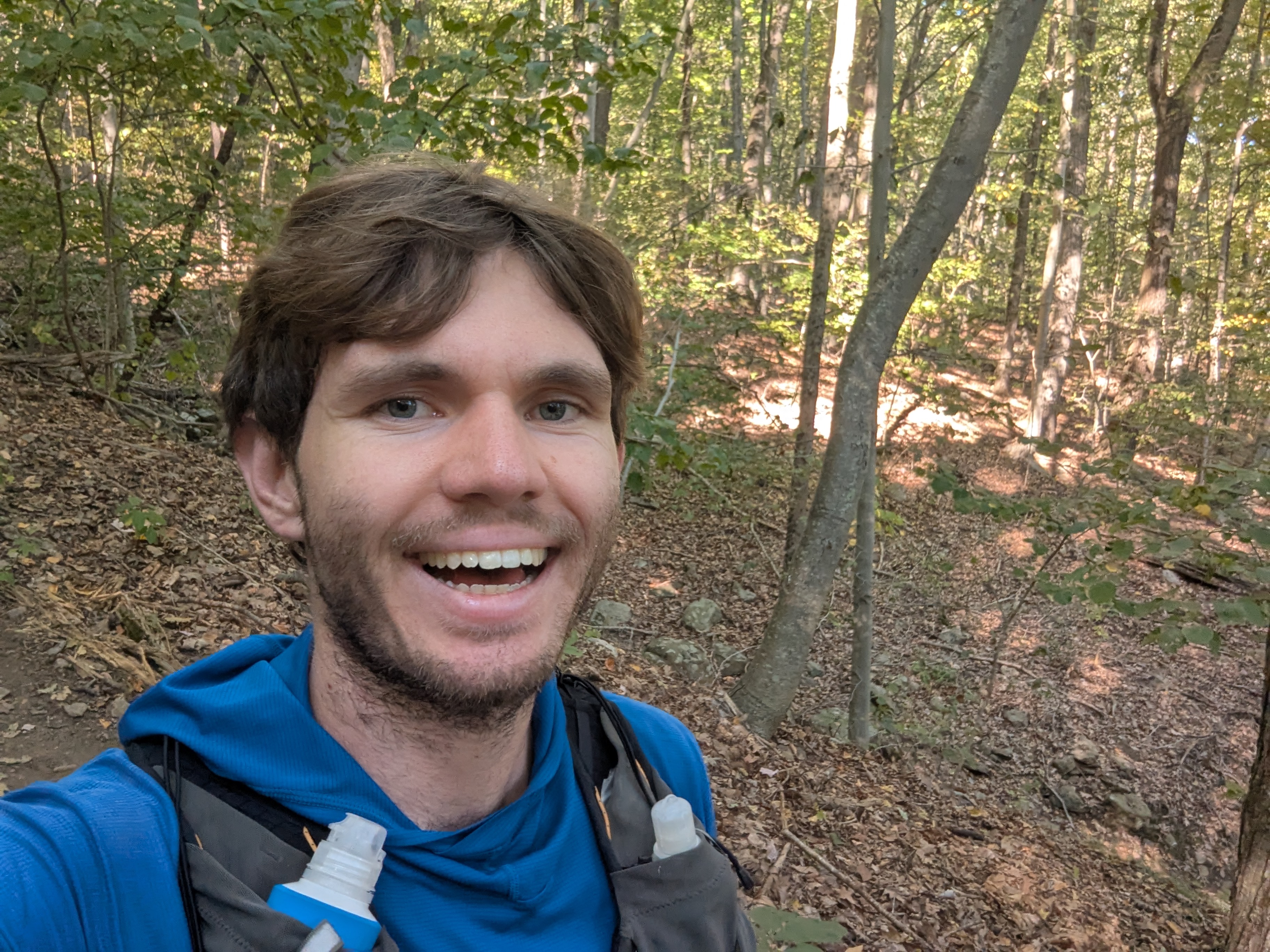 Another selfie after completing the run