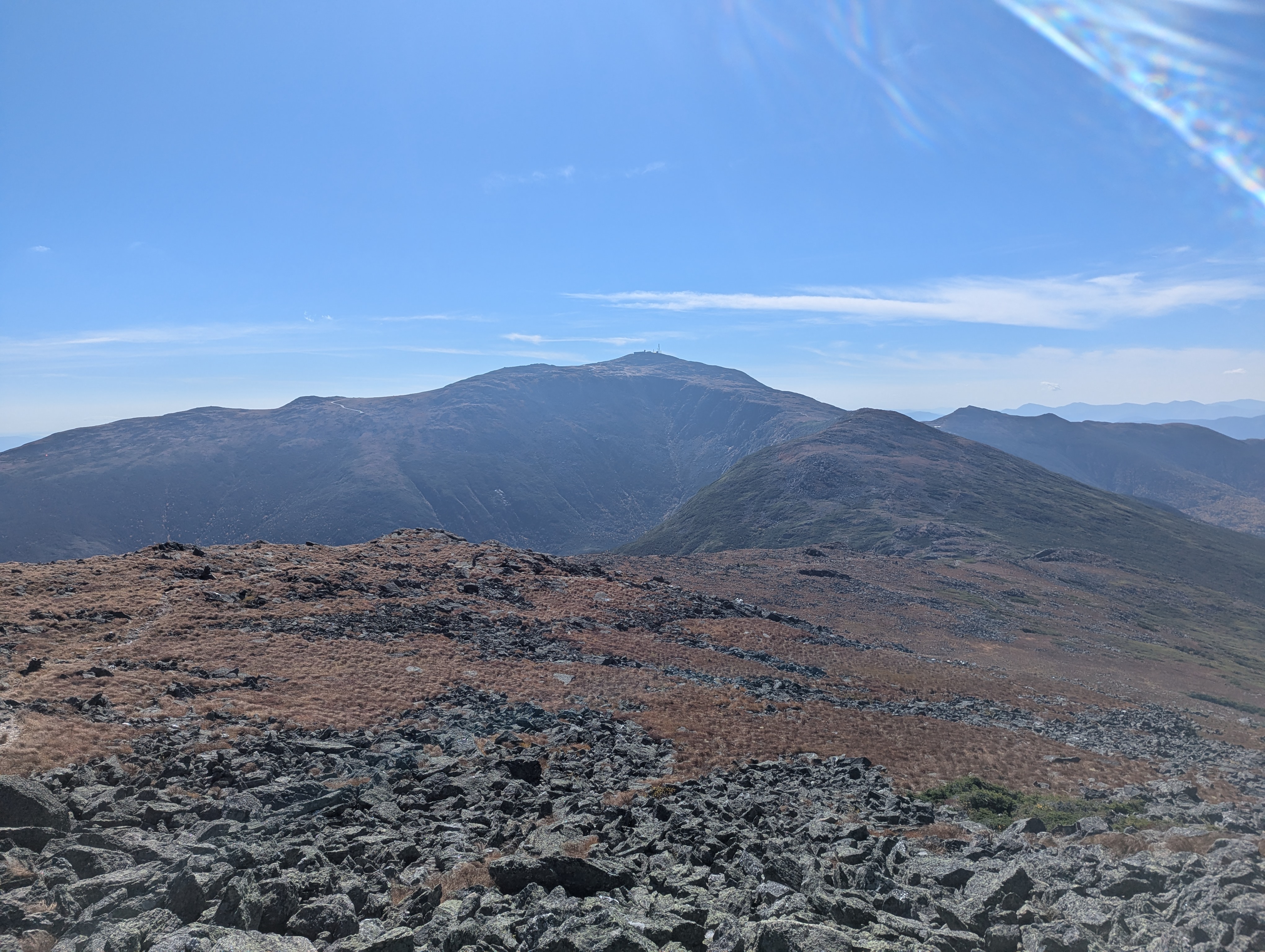 A view of Mt. Washington and Mt. Clay