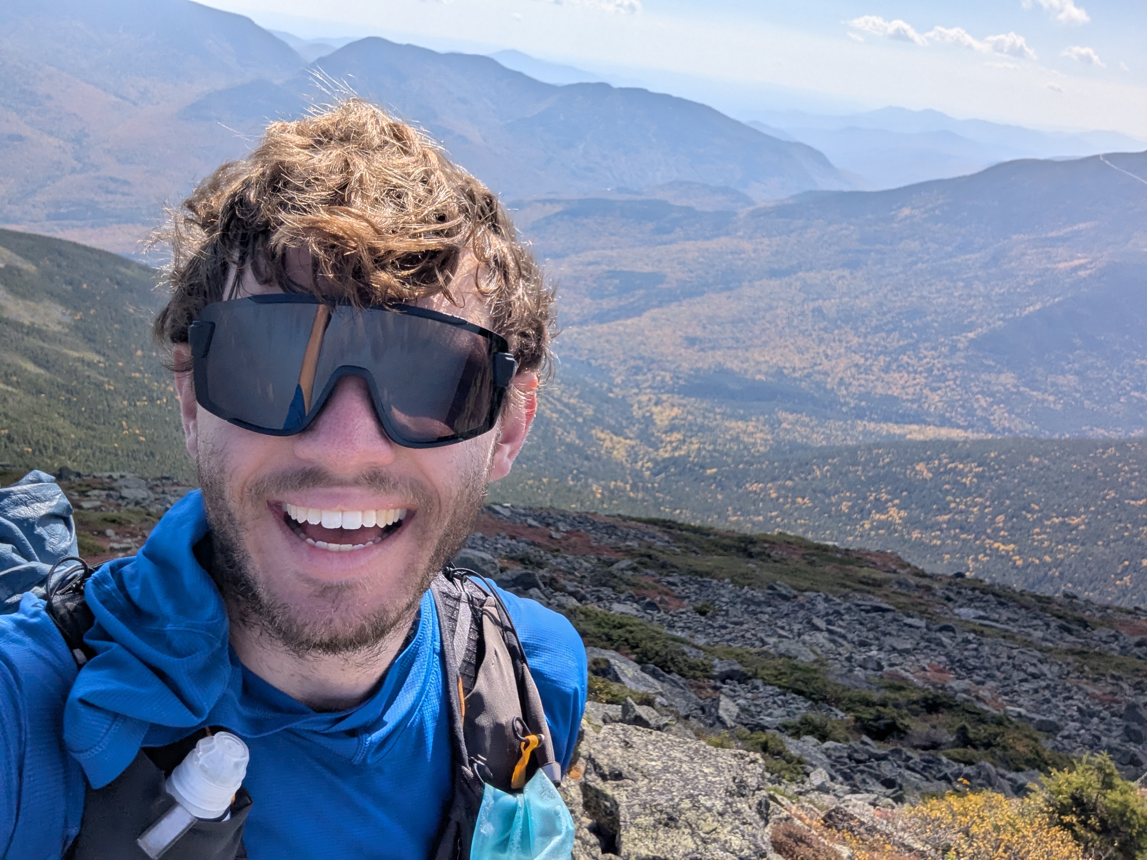A summit selfie - as are all the following, they all look similar enough that I am skipping their alt text
